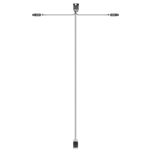 Hoofdkabel 15m | incl zij-kabel | 15-aderig | 2x 15P Bajonet-KS1-2400