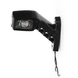 LED Breedtelamp links rood-wit-amber 12-24v 21cm kabel-MB-5031RWA