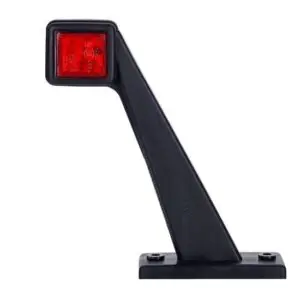 LED breedtelamp links rood-wit 12-24v 50cm kabel | MB-4691RW-MB-4691RW