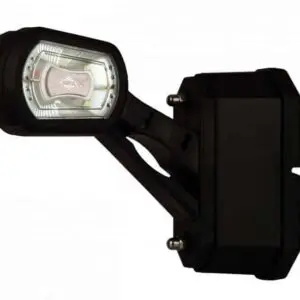 LED breedtelamp rechts met alarm rood-wit-amber 12-24v | MBA-2732RWA-MBA-2732RWA