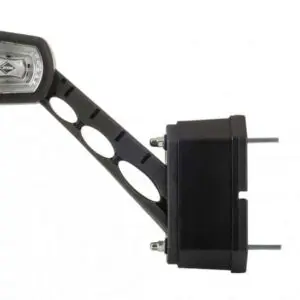 LED breedtelamp rechts met alarm rood-wit-amber 12-24v | MBA-2762RWA-MBA-2762RWA