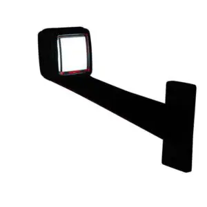 LED breedtelamp rechts rood-wit 12-24v 50cm kabel-MB-4992RW