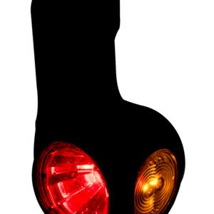 LED dark breedtelamp rechts rood-wit-amber 12-24v 60cm kabel-MB-4851DRWA