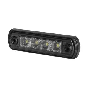 LED dark markeringslicht rood 12-24v 50cm kabel-MV-5200DR