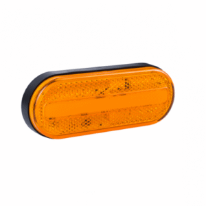 LED markeringslicht amber | 12-24v | 50cm. kabel | MV-5000A-MV-5000A