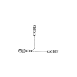 Superseal Y-kabel 300cm (1x fem. | 2x male)-KS1-6300