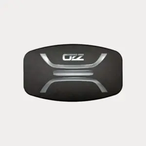 Zwarte lens cover voor OZZ Oval (88105-88106)-88909