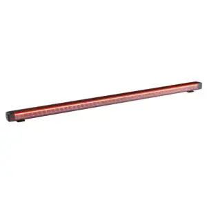 LED Lightbar Stratos 127cm | incl. R65 flitser | rood-amber DRL-LD9-1130RA