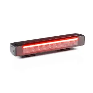 LED Lightbar Stratos 30cm | incl. R65 flitser | rood-amber DRL-LD9-1033RA