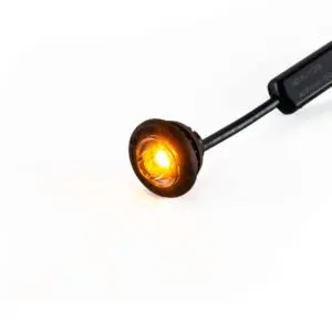 LED markeerlicht amber 12-24v 25cm kabel-MV-4500A