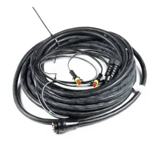 Hoofdkabel 10m | incl zij-kabel | 10-aderig | 2x 15P Bajonet-KS1-2610-4