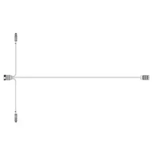 Hoofdkabel 10m | incl zij-kabel | 10-aderig | 2x 15P Bajonet-KS1-2610