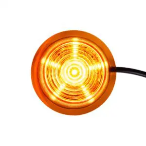 LED Module amber lens | amber | 12-24v | 5m. kabel-MB-3010AM-3