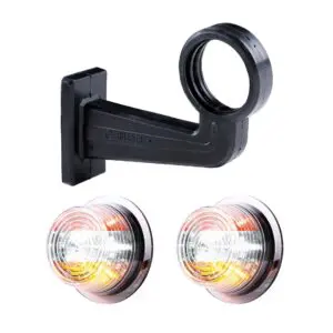 LED breedtelamp set 12-24v | multicolour | 195mm paal-MB-3060RWA-SET