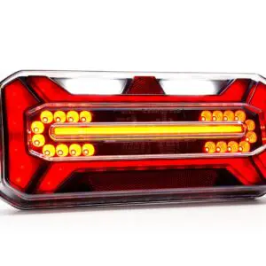 LED achterlicht Black rechts | 12-24v | 7-Pin's AMP-VC-6202B7