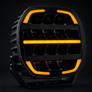LED verstraler Darklook/black 12-24v | 16.000lm | 3m. kabel-WD-16016.1