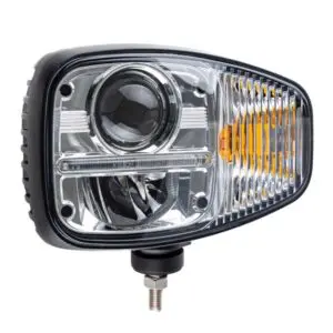 LED Koplamp rechts 12/24v incl. weerstand tbv knpperlicht-HL-302NHDT6-3