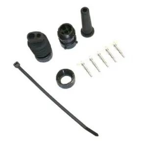 5 pin's male bajonet aansluiting (lamp zijde) (13-0536-044)