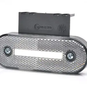 LED ADR markeerlicht wit 12-24v 22cm kabel (MV-7800W)