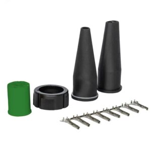 8-PIN's bajonet aansluiting rechts zonder kabel | V10AC-102B8-V10AC-102B8