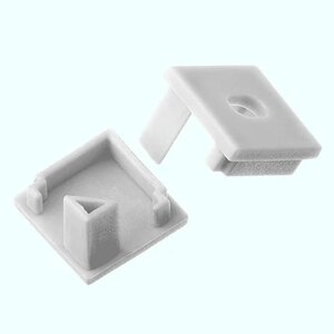 Eindkap | voor BAC-ALU6 | met kabeldoorvoer | BAC-ALU6-CAP-O-BAC-ALU6-CAP-O