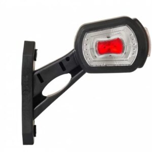 LED Breedtelamp rechts rood-wit-amber 12-24v 50cm kabel | MB-2732RWA-MB-2732RWA