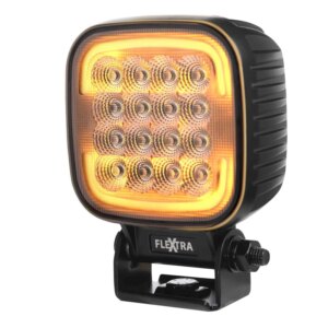 LED Quad werklamp incl positielicht 9-36v - 9280lm - 80W | 581480-581480