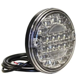 LED Slimline hamburger achteruitrijlicht | 12-24v | 150cm. kabel | VR-140-VR-140
