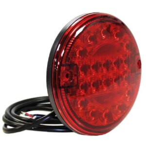 LED Slimline hamburger mistlicht | 12-24v | 150cm. kabel | VM-140-VM-140