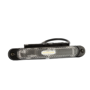 LED Slimline markeerlicht wit beugel 12-24v 50cm kabel | MV-6550W-MV-6550W