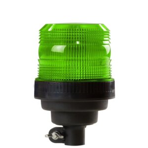 LED Zwaailamp groen 12/24v Mini DIN-flexi ECCOLED-EB5012G
