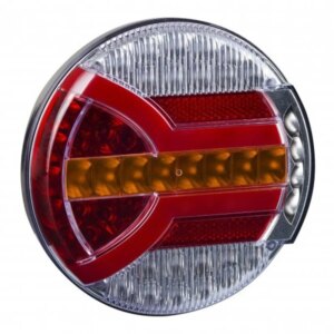LED achterlicht met dynamisch knipperlicht | 12-24v | 150cm. kabel | V14C5-142D-V14C5-142D