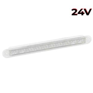 LED achteruitrijlicht slimline transparante lens | 24v 40cm. kabel | 235W24E-235W24E