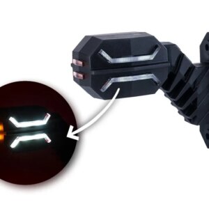 LED breedtelamp compact rechts 12-24v | MB-6052RWA-MB-6052RWA