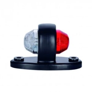 LED breedtelamp compact rood-wit 12-24v 50cm kabel | MB-4200RW-MB-4200RW