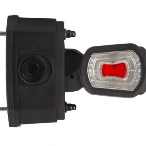 LED breedtelamp rechts met alarm rood-wit-amber 12-24v | MBA-2702RWA-MBA-2702RWA