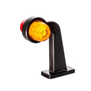 LED breedtelamp rechts rood-amber 12-24v 30cm kabel | MB-2012RA-MB-2012RA