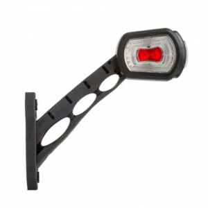LED breedtelamp rechts rood-wit 12-24v 50cm kabel | MB-2762RWA-MB-2762RWA