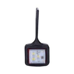 LED breedtelamp rechts rood-wit 12-24v 50cm kabel | MB-4602RW-MB-4602RW