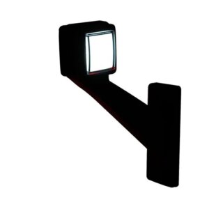 LED breedtelamp rechts rood-wit 12-24v 50cm kabel-MB-4962RW