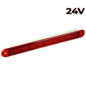 LED combinatielicht slimline rode lens | 24v | 40cm. kabel | 235R24-235R24