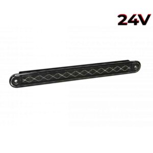 LED combinatielicht slimline zwarte lens | 24v | 40cm. kabel | 235BSTI24-235BSTI24