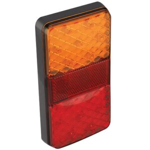 LED compact achterlicht zonder kentekenverlichting | 12-24v | 40cm. kabel | 150ARME-150ARME