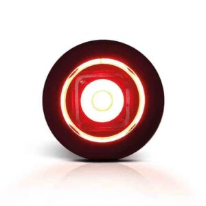 LED compact inbouw markeringslicht rood | 12-24v | MV-2600R-MV-2600R