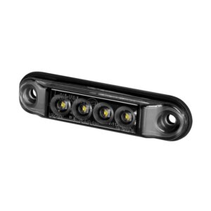 LED dark markeringslicht wit 12-24 50cm kabel-MV-4400DW