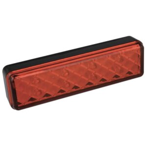 LED derde remlicht slimline | 12-24v | 0