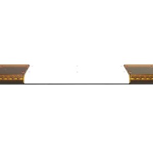LED flitsbalk amber | 12 serie | ECE-R65 amber | transparant wit midden | 1219mm | 12-30990-E-12-30990-E