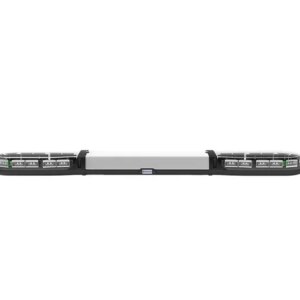 LED flitsbalk amber | 13 serie | ECE-R65 amber | transparant | wit midden | 1250mm | 24 LE | 13-01008-E-13-01008-E