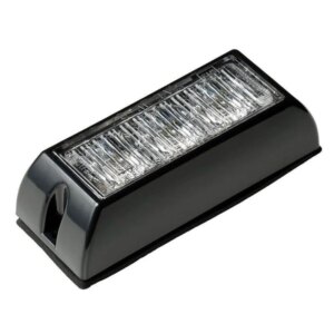 LED flitser 3 LED's | Rood | 10-30v | LED3DVR-LED3DVR