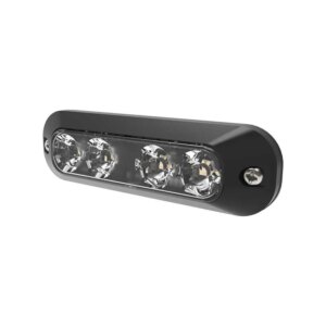 LED flitser 4-LED | R65 | amber |12-24v | ED3704A-ED3704A